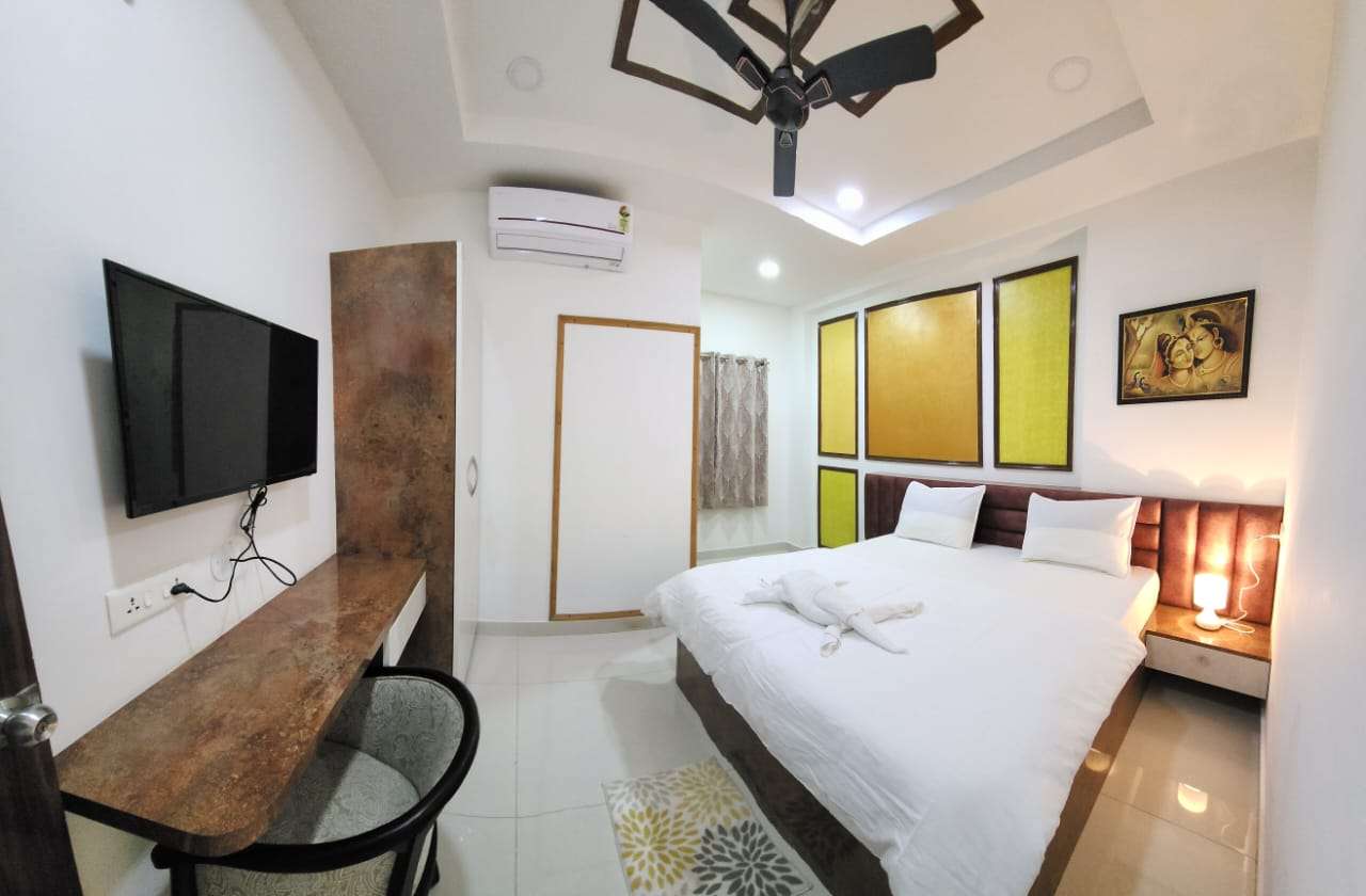 Viraaj Suites Room Inside View Banner